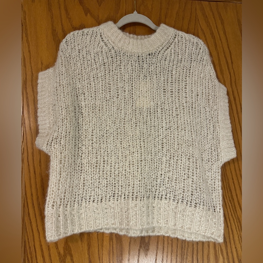 B. young Matte Vest Knit Sweater - NWT - Size S